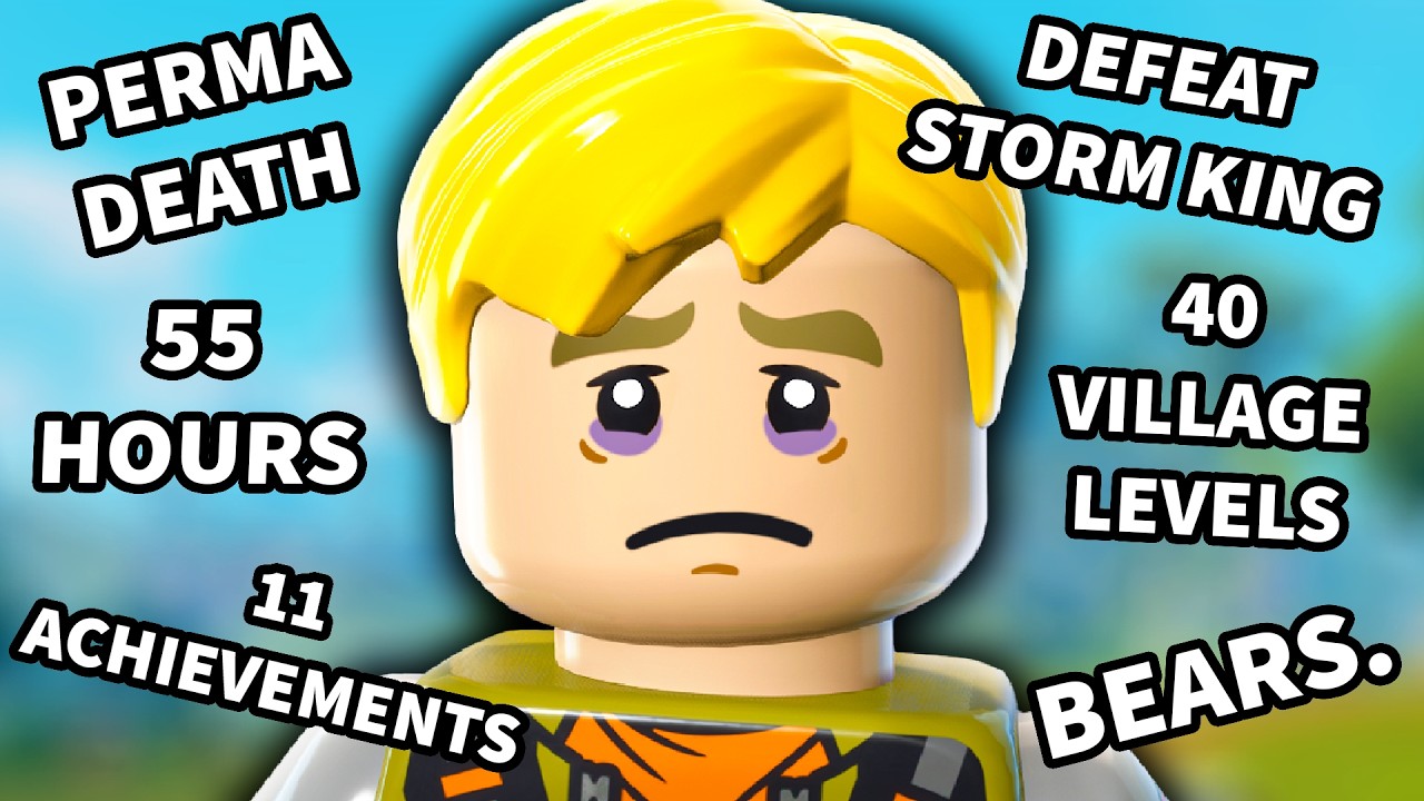I 100%'d Lego Fortnite Odyssey. It was TOUGH.