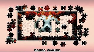 Puzzle #4658 gameplay || HD cute panda relaxing mind music jigsaw puzzle game video  screenshot 2