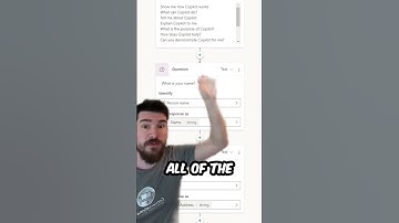 Microsoft Power Virtual Agents Gets ChatGPT Copilot to Make Topic Building Easier & Faster! #shorts