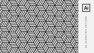 Geometric Seamless Pattern | Adobe Illustrator