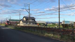 [独特なモーター音]名鉄9500系9504F 不破一色〜須賀