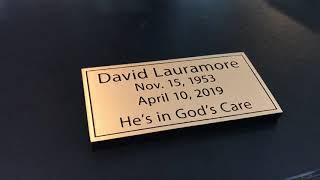 Review of a recessed letters bronze casting plaque. #12hourawards