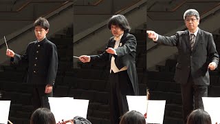 Three conductors conducted the same number and orchestra - Beethoven: Symphony No. 5 - 1st movement