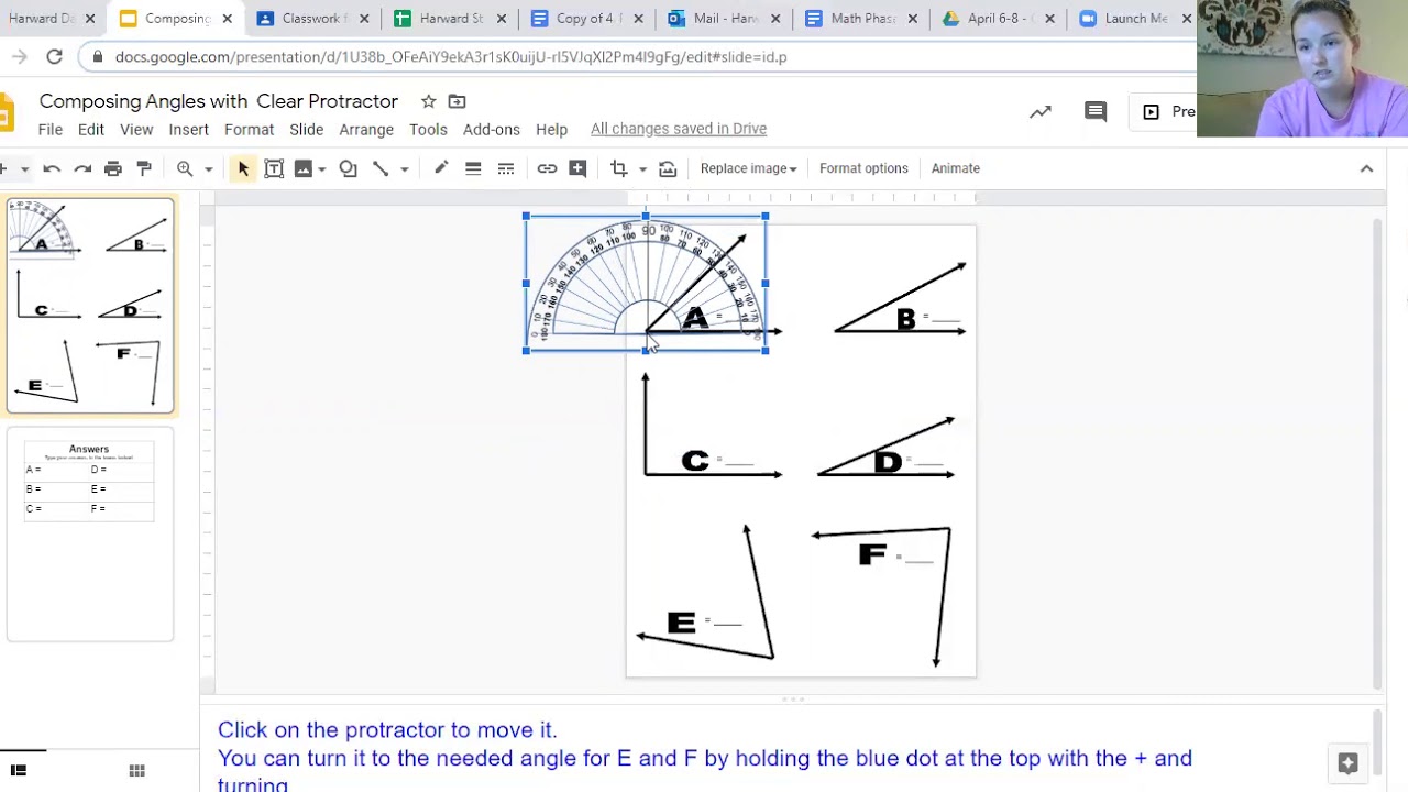Protractor Clear