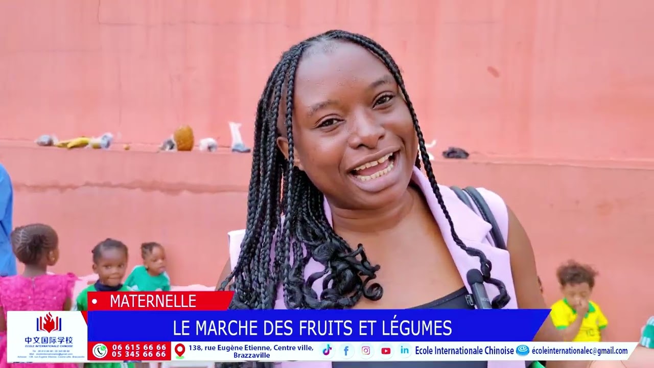 le marché des fruits et légumes _Ecole Internationale Chinoise #video #fry #ali #congo