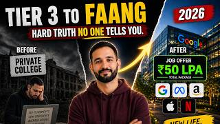 Tier 3 To Faang Roadmap In 2026 No Bs