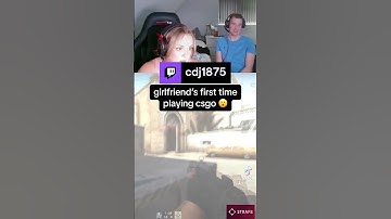 girlfriend’s FIRST TIME on csgo 🤩 #csgo #counterstrike #gaming #pcgaming #twitch #twitchstreamer