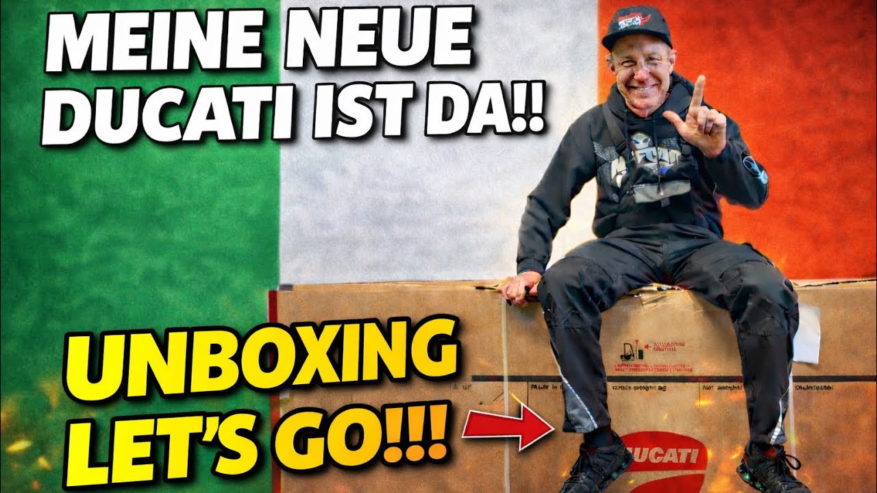 Sie ist da! Unboxing Ducati Desmo 450 MX