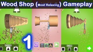 WoodShop/Wood Turning Gameplay | Walkthrough (IOS , Abdroid) | MG Games screenshot 4