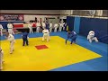 Judo warm up and training at High Wycombe - August 2021