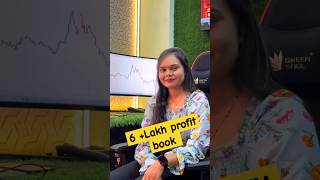 6 Lakh profit book sharemarket stockmarket intradaytrading trader shorts