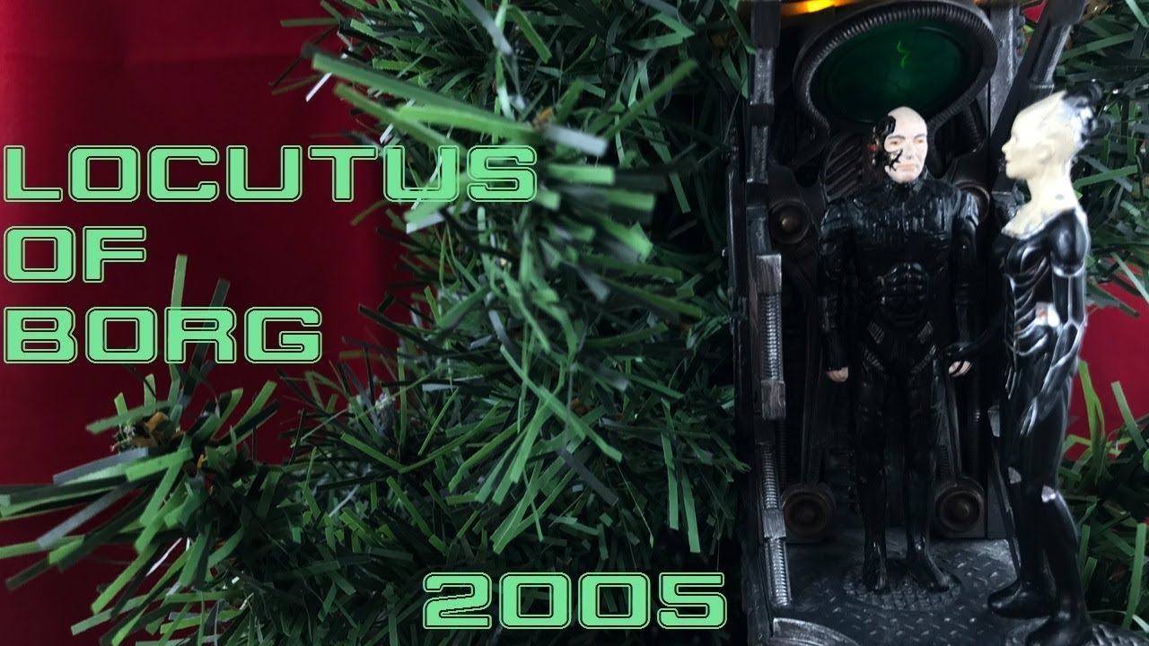 Day 10: Hallmark Locutus of Borg 2005 Ornament - YouTube
