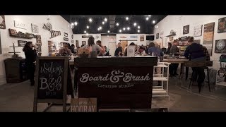 Board and Brush