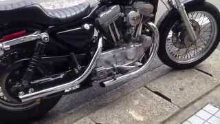 EASYRIDERS スポーツスター KRタイプマフラー - YouTube