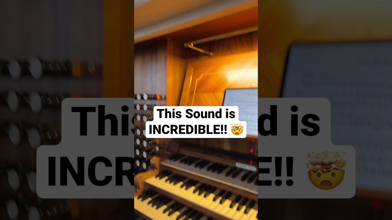 Tonton You NEVER heard an Organ sound like THIS! 🤯 #organ #birds #music #musician #church di YouTube Tonton You NEVER heard an Organ sound like THIS! 🤯 #organ #birds #music #musician #church di YouTube