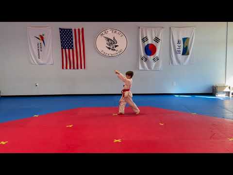 Master O's Taekwondo Red Belt Chil Jong