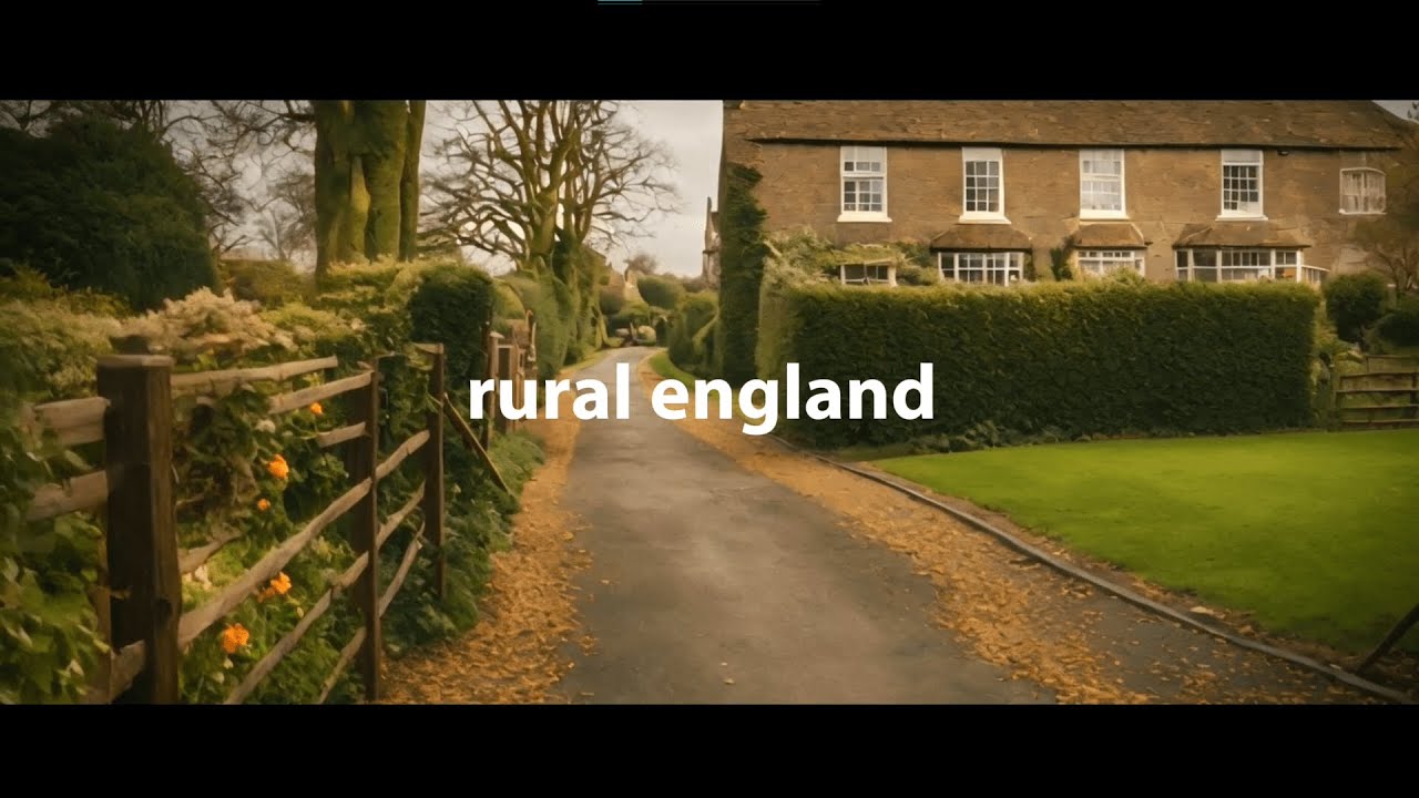 Serenade of Rustic Tranquility: English Countryside Harmony | Birds, Blooms, and Blissful Breezes