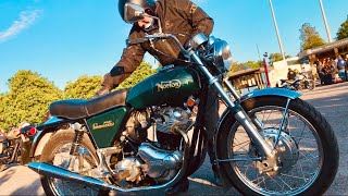 BEAULIEU CLASSIC GRILLE TT GATHERING Motorcycle Kick-Start LOUD Rev-Up Bike Sounds of The New Forest