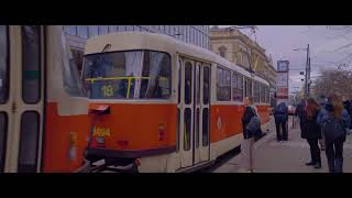 Czech Republic, Prague, tram 18 ride from Ostrčilovo náměstí to Karlovo náměstí by Anton V. 1,586 views 3 days ago 6 minutes, 2 seconds