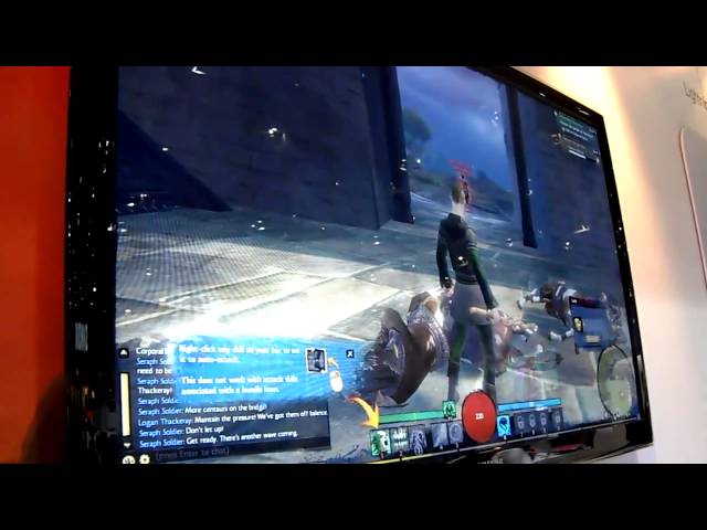 Guild Wars 2 and Samsung SSD demo - CES 2011