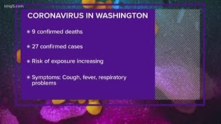 Coronavirus coverage: KING 5 News on Tuesday, March 3 at 6:30 p.m.
