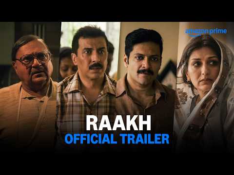 Thumbnail for Raakh - Official Trailer | Ali Fazal, Sonali Bendre, Aamir Bashir, Rakesh Bedi | Prime Video India