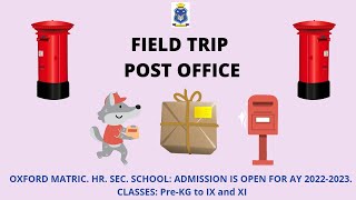 FIELD TRIP | POST OFFICE | OXFORD | 2022