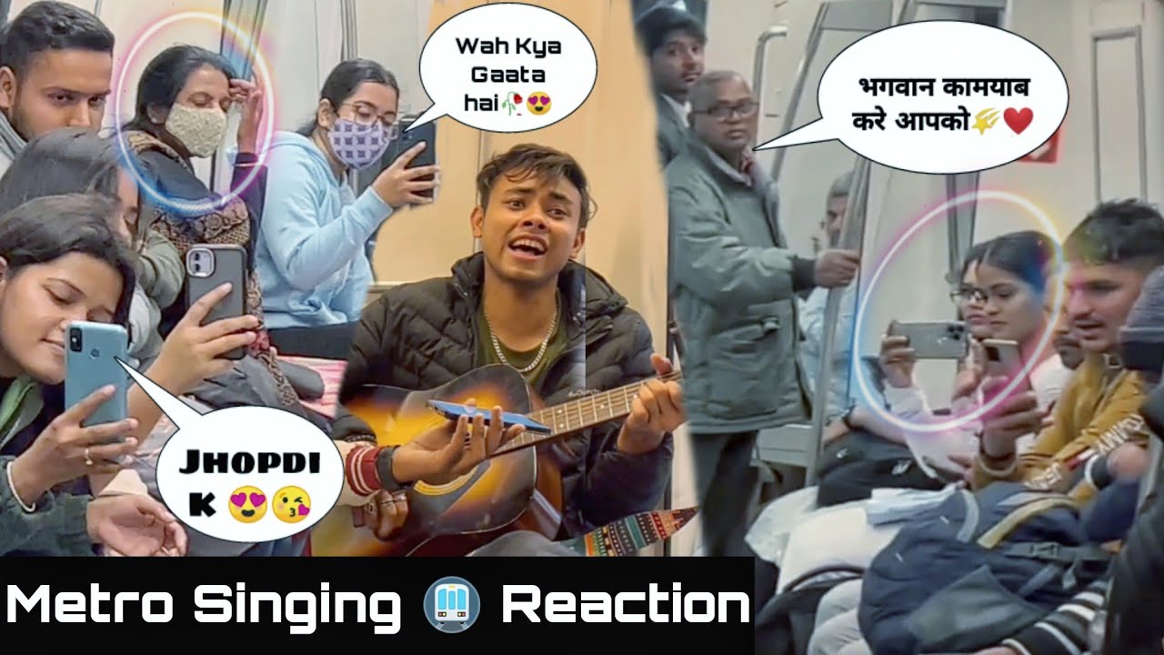 Best Old & New Mashup In Metro 🚇| Metro🚇Singing | Flute X Guitar | 