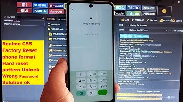 Realme C55 Pattern unlock ! Factory Reset By Unlock Tool ! 100% Done .