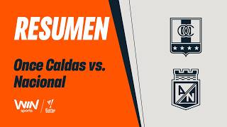 Once Caldas vs. Nacional (resumen y goles) | Liga BetPlay Dimayor 2026-1 | Fecha 19