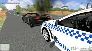 Guy combat logging to avoid arrest