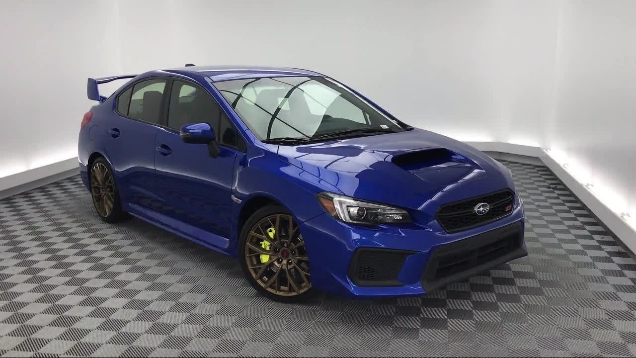 2018 Subaru WRX Sedan STi Savannah Hilton Head Beaufort