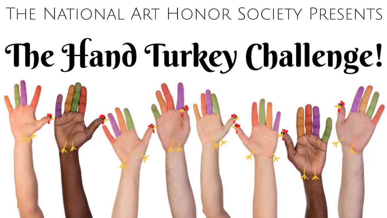 NAHS Hand Turkey Challenge! - YouTube