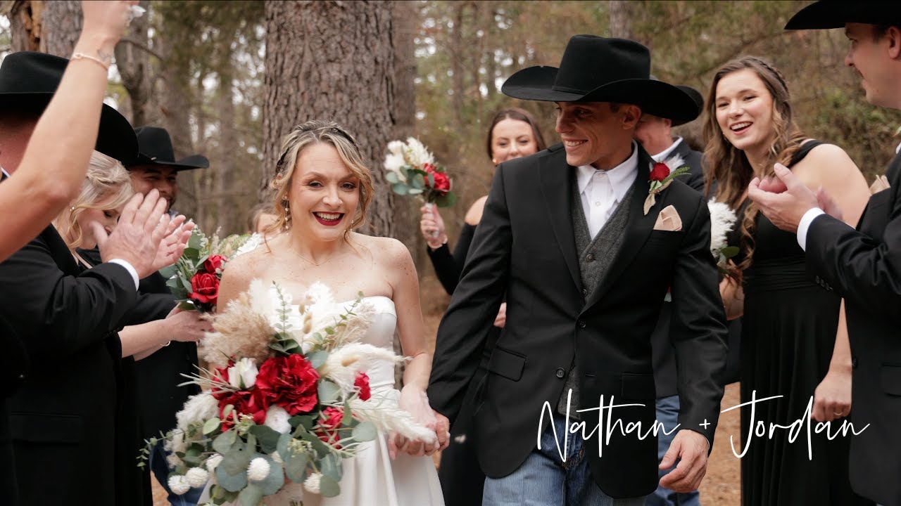 Nathan + Jordan | Highlight Wedding Film | Majestic Pines | Newcastle, OK | January 2025