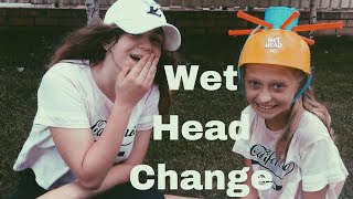 Wet  Head challenge/The Unicorns Girls