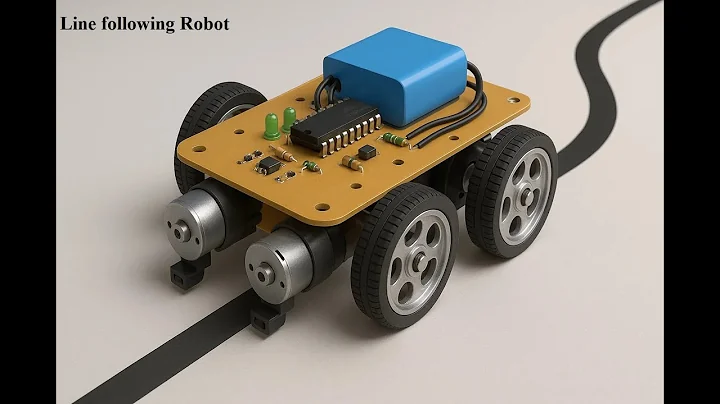HVS-206. Line Follower Robot #IR sensors#Line Follower