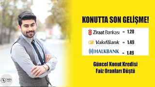 Emlakta Son Geli̇şme Güncel Konut Kredisi Mortgage Faiz Oranları Düştü