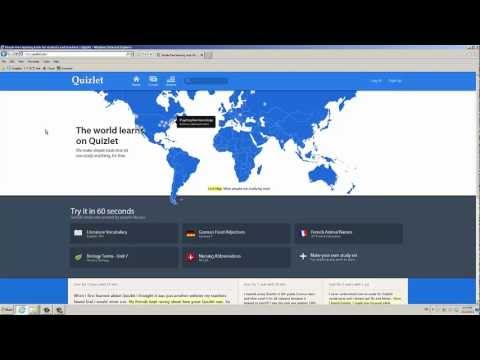 For Teachers A Quick Intro To Quizlet Youtube