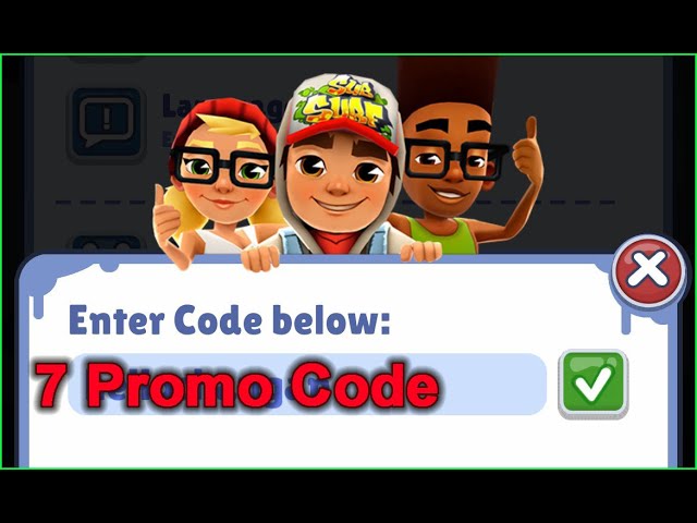 Subway Surfers Bali Promo Code for ios android by Trevabli on