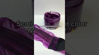 Royal Purple on dirty blonde hair 💜 #pallure #colormask #coloringhair