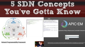 5 SDN Concepts You