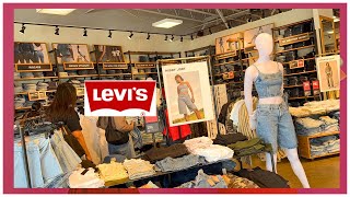 LEVIS  OUTLET SALE MEN & WOMEN CLOTHING JEANS~SHOP WITH ME