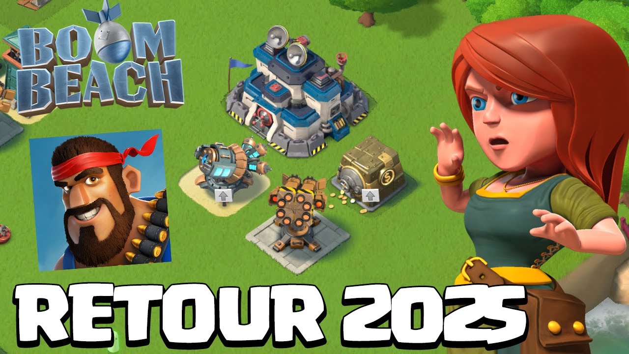 Le RETOUR sur mon Compte BOOM BEACH ! - YouTube