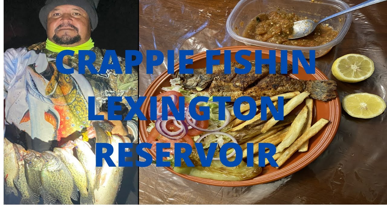 CRAPPIE FISHING LEXINGTON RESERVOIR YouTube