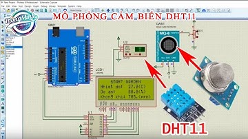 [Tự học Arduino] Hướng dẫn mô phỏng nhiệt độ, độ ẩm, tình trạng không khí hiển thị lên LCD i2 | VTM