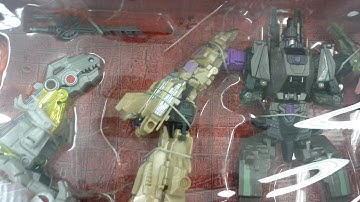 Grimlock vs Bruticus - Transformers Platinum Edition