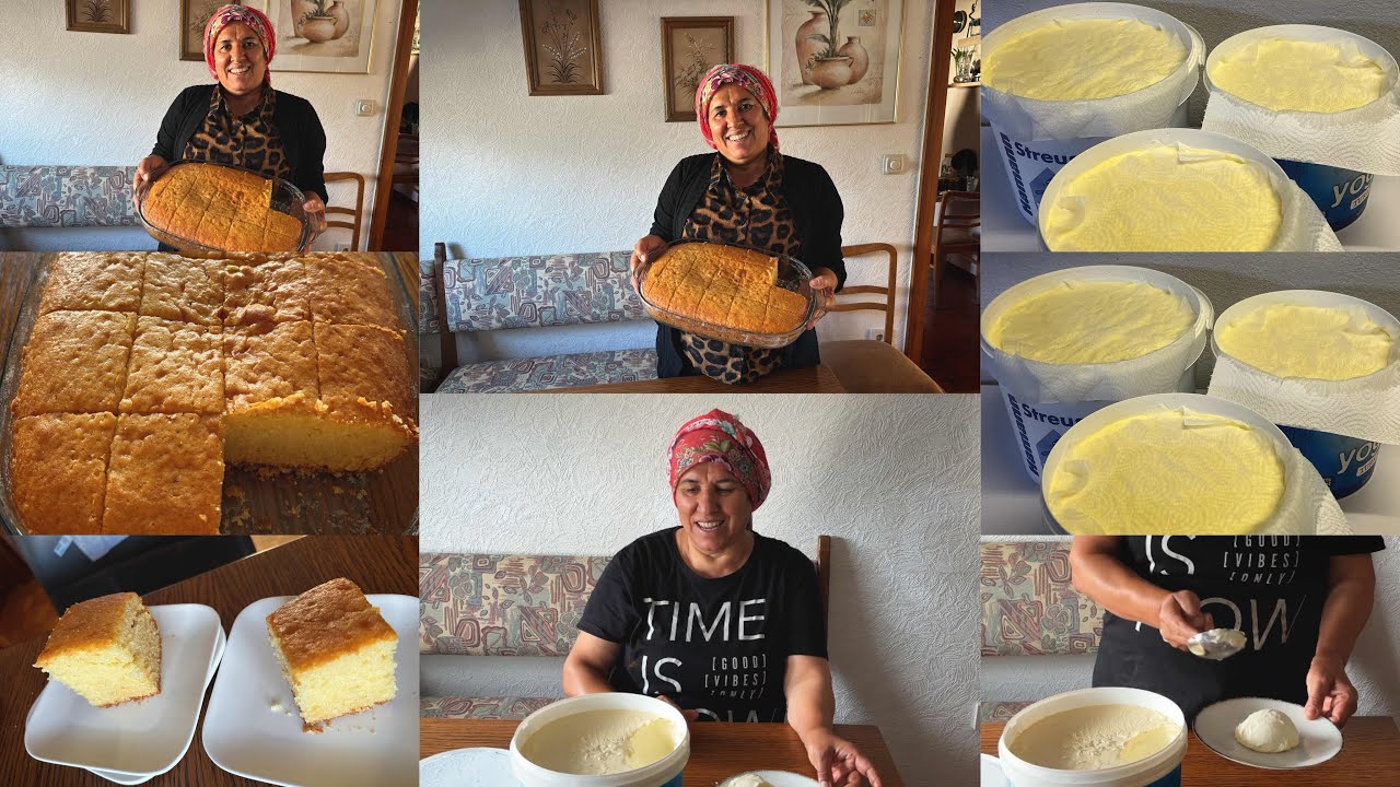 واخيراً طريقة لترويب اللبن الزبادي 😻وكنتي عملتكم طريقة كاتوا بقشرة برتقال 🍊😋