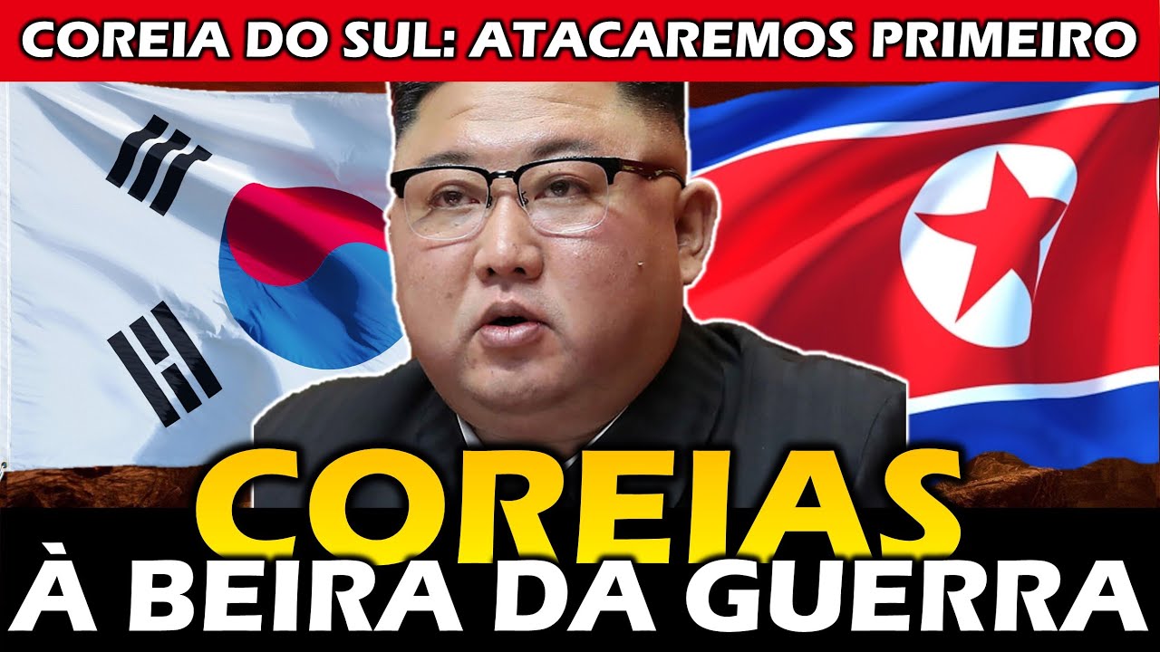 #90 COREIAS À BEIRA DE UMA GUERRA (Kim Jong Un ameaça aniquilar Coreia do Sul e Estados Unidos)