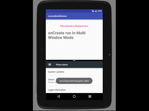 onConfigurationChanged() called when window size changed in Multi-Window Mode