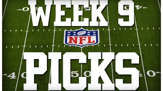 2020 WEEK 9 NFL PICKS!!